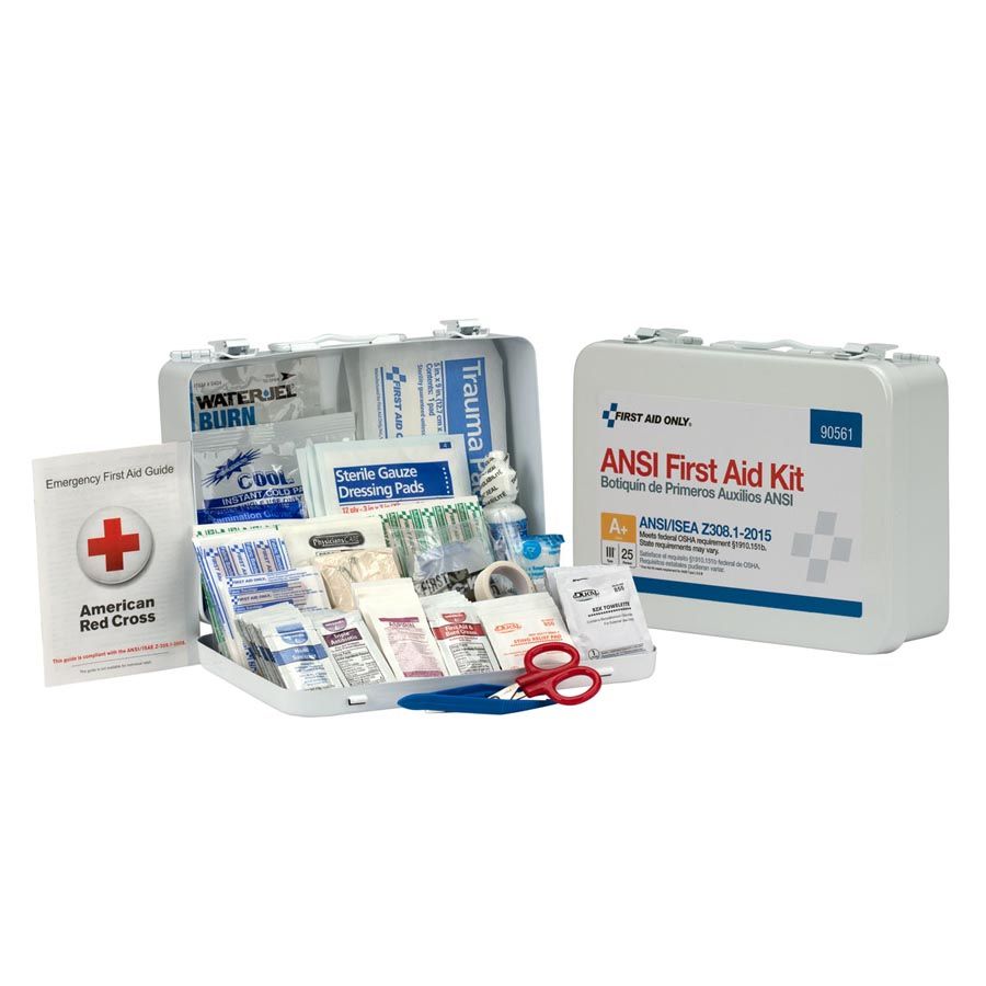 First Aid Only 25 Person First Aid Kit ANSI A+ Rated 90561 First Aid Only 25 Person First Aid Kit ANSI A+ Rated 90561